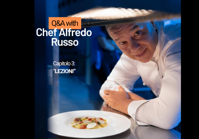 Ilsa Intervista lo Chef stellato Alfredo Russo: Lezioni