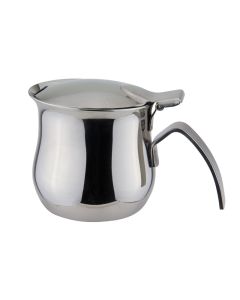 Caffettiera Omnia in acciaio inox 18/10 con fascia tazza 1/2