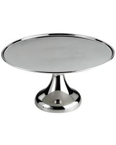 Alzata per torta in acciaio inox 18/10 Ø cm 30 h cm 14,5