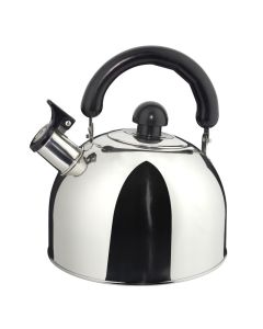 Bollitore con fischietto in acciaio inox L 2