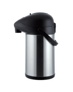 Caraffa termica con erogatore a pressione in acciaio inox e ABS