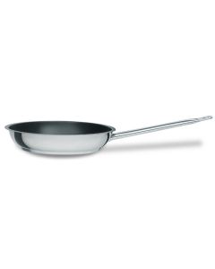 Padella per induzione con 1 manico con rivestimento antiaderente in acciaio inox 18/10 Ø cm 36