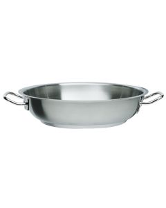Tegame per induzione con 2 maniglie in acciaio inox 18/10 Ø cm 24