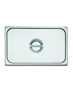 Coperchio Gastronorm 2/1 in acciaio inox 18/10