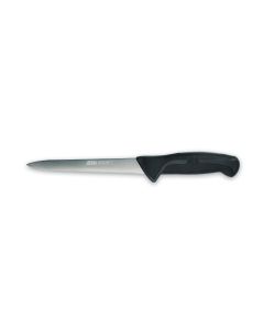 Coltello Sfilettare Tempra Pro - Lama in acciaio inox da 18 cm - NERO