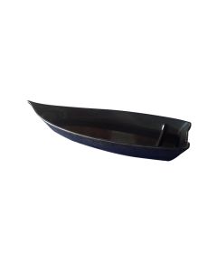 EFAY Barca Sushi nera Kamome in melamina cm 26,5x11,8