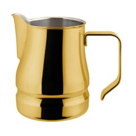 Ilsa Italy Lattiera per latte art Évolution oro in acciaio inox 18/10