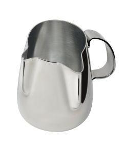 Lattiera a due becchi Revolution Duet per latte art becco frontale piccolo e grande a sx tazze 6