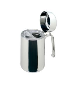 Oliera con dosatore salvagoccia in acciaio inox cl 50