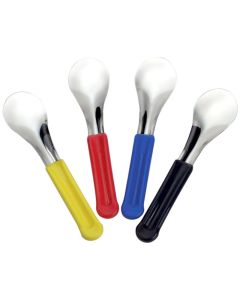 Spatola gelato in acciaio inox 18/10 e manico in ABS in skinpack cm 26