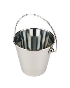 Mini Secchiello Monoporzioni in acciaio inox Ø cm 13 h cm 12