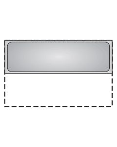 Bacinella Gastronorm 2/4 in acciaio inox 18/10 h cm 6,5