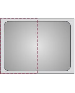 Teglia GN 2/1 in acciaio inox 18/10