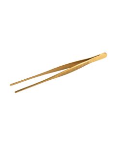 Pinza dritta tuttiXuno in acciaio inox rivestita in PVD oro cm 14