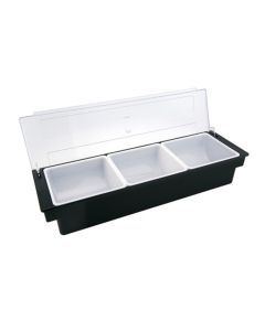 Portacondimenti a 6 scomparti Mixage cm 50x16x10