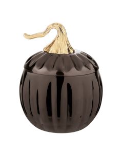 Coppa zucca in acciaio inox 18/10 con rivestimento PVD nero ml 700