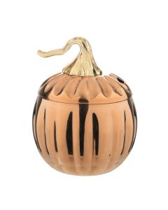 Coppa zucca in acciaio inox 18/10 con rivestimento PVD rame ml 700