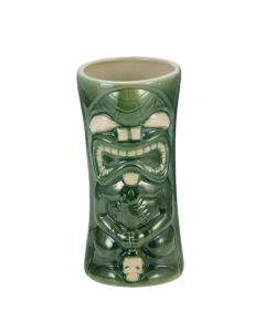 Tiki mug maori verde in ceramica ml 600