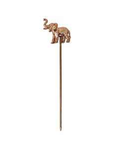Set 6 spiedini cocktail Elefante in acciaio inix 18/10 con rivestimento PVD rame