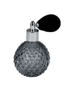 Bottiglia angostura spray nero in vetro borosilicato