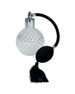 Bottiglia angostura spray trasparente in vetro borosilicato