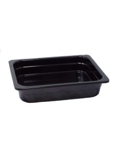 EFAY Bacinella GN 2/4 American Style nera in melamina cm 53x16,2 h cm 2
