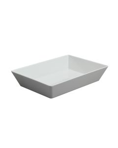 EFAY Vaschetta rettangolare avorio Velocity in melamina cm 35x25 h cm 7