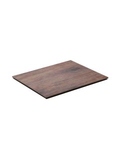 EFAY Piano GN 1/2 Woody Board in melamina con finitura legno e piedini antiscivolo