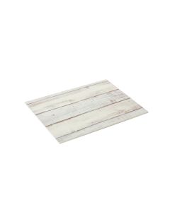 EFAY Piano GN 1/3 Shabby in melamina con finitura legno e piedini antiscivolo cm 32,5x17,5