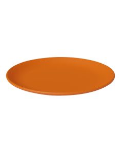 EFAY Gobi piatto piano arancione in melamina Ø 230 h 20 mm