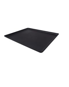 EFAY Vassoio GN 1/2 Baker nero in melamina con piedini cm 32,5x26,5