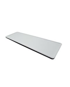 EFAY Vassoio GN 2/4 Baker avorio in melamina con piedini cm 53x16,2