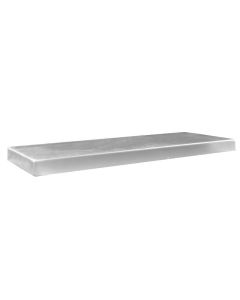 EFAY Piano rettangolare grigio Crystal Pastry cm 30x10
