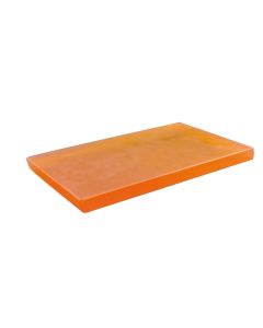 EFAY Piano rettangolare arancione Crystal Pastry cm 30x15