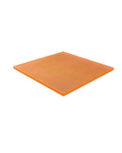 EFAY Piano quadrato arancio Crystal Pastry cm 30x30