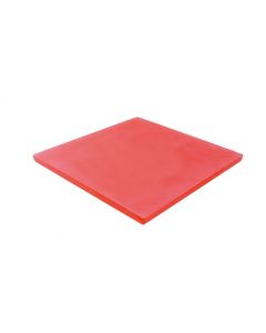 EFAY Piano quadrato rosso Crystal Pastry cm 30x30