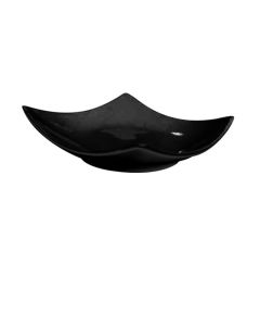EFAY Piattino nero Le Petit Wan in melamina Ø cm 10