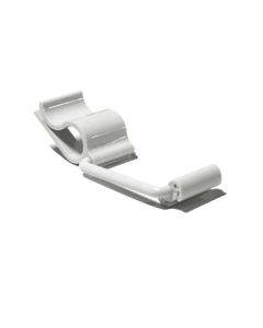 EFAY Clip porta targhetta avorio in policarbonato cm 9,5x3,5