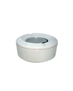 EFAY Portacenere antivento avorio Tabletop Accessories in melamina cm 10,4x10,4 h cm 4,5