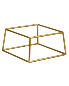EFAY Ladder display stand antiscivolo oro in acciaio rivestito in pvc 200x180 h 100 mm