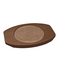 Vassoio in legno multistrato cm 22x16 per art. 04900160GCV