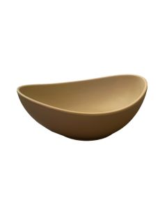 EFAY Swing Ciotola ovale beige in melamina cm 18x13,4 h cm 6,5