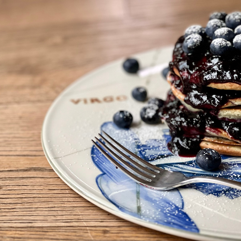 PANCAKES PROTEICI AI MIRTILLI