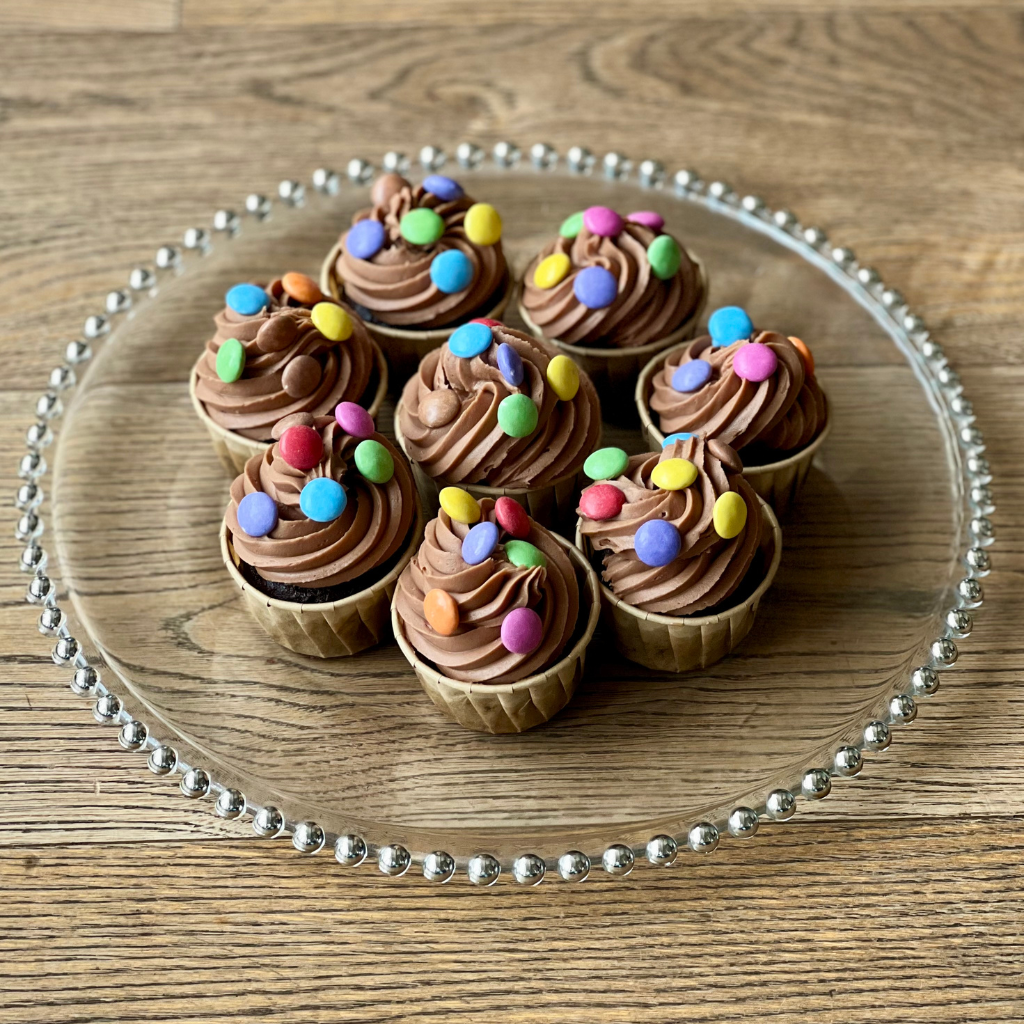 Muffins al Cioccolato Tema Carnevale
